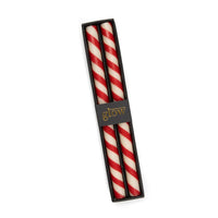 Candy Cane Dinner Candles, Set of 2