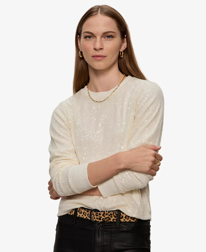 Women's Sparkle Together Sequin Top