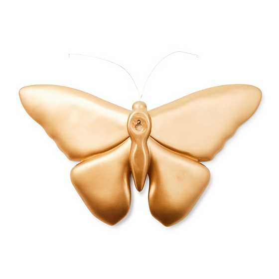 Rosy Check Wall Decor Butterfly