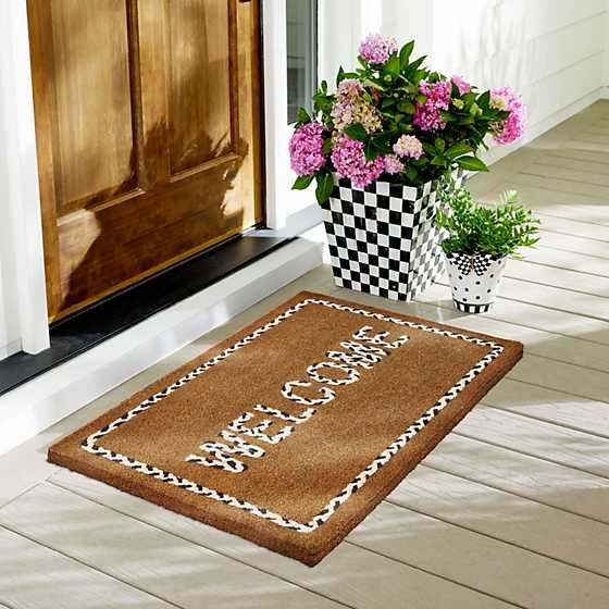 Braided Welcome Entrance Mat