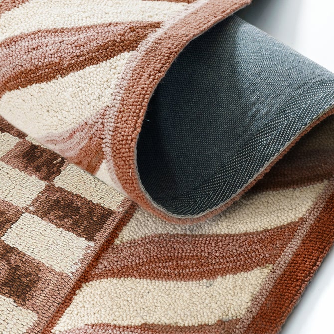 Mocha Check 2' x 3' Rug