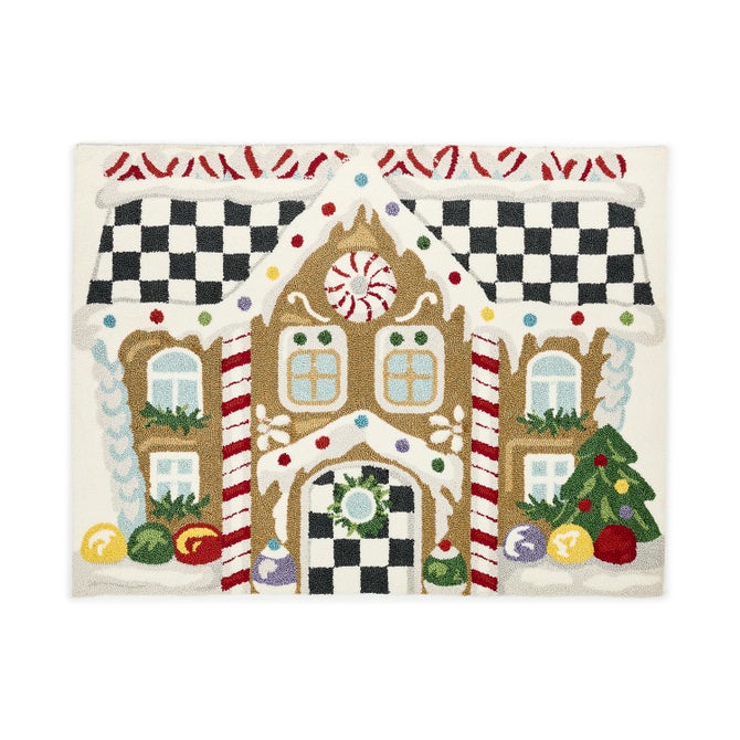 Gingerbread House 3' x 4' Rug