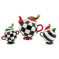 Granny Kitsch Tipsy Teapot