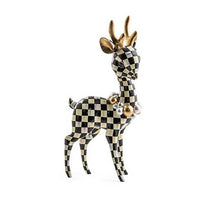 Courtly Check Gold Deary Deer