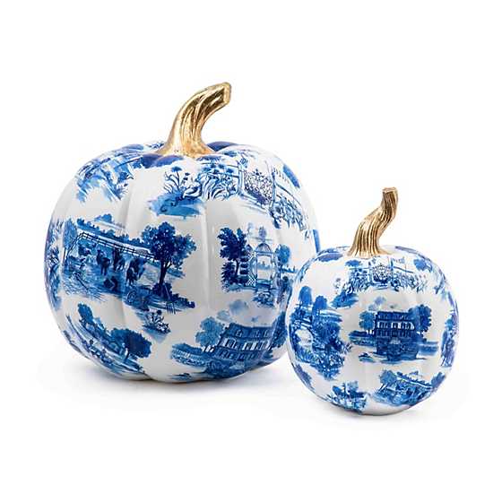 Royal Toile Large Pumpkin