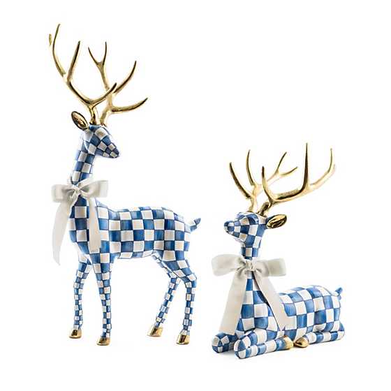 Royal Check Resting Deer