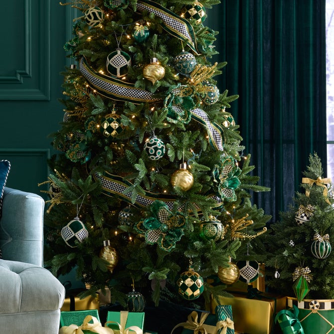 Emerald Luxe 4" Ribbon