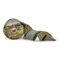 Emerald Luxe 4" Ribbon