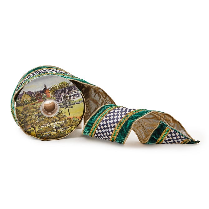 Emerald Luxe 4" Ribbon