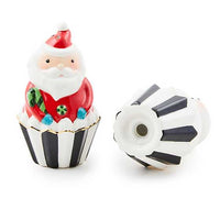 Bake Shop Santa & Snowman Salt & Pepper Se