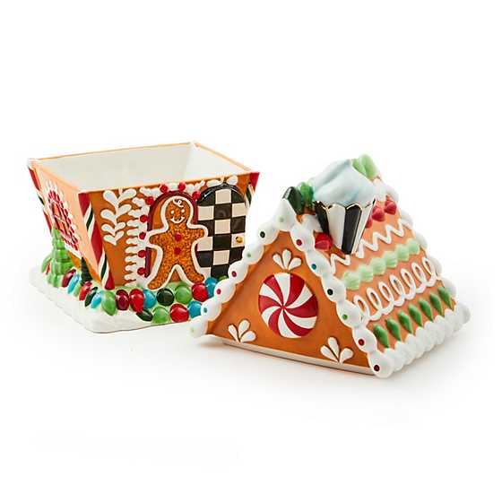 Bake Shop Gingerbread House Cookie Jar