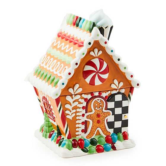 Bake Shop Gingerbread House Cookie Jar