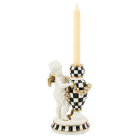 Courtly Noel Standing Cherub Candle Holder
