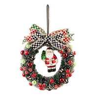Check It Out Sisal 8" Wreath