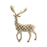 Mocha Check  Deer