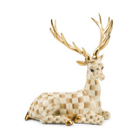 Mocha Check  Deer