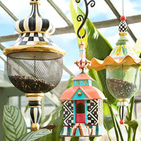 Courtly Check Pendant Bird Feeder