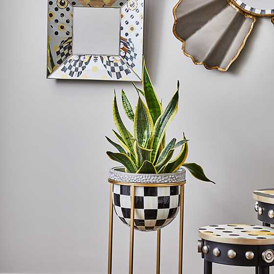 Courtly Check Tall Plant Stand