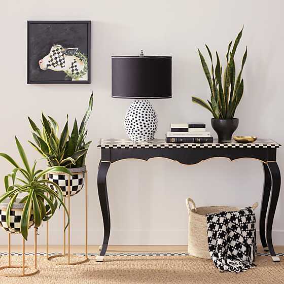 Courtly Check Tall Plant Stand