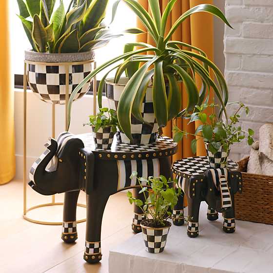 Courtly Check Tall Plant Stand