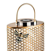 Honeycomb Large Tin Solar Lantern