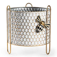 Honeycomb Large Tin Planter