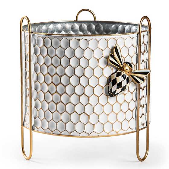 Honeycomb Large Tin Planter