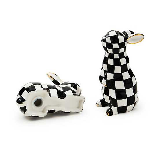 Courtly Bunny Salt & Pepper Set