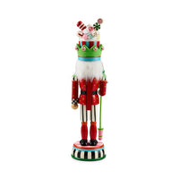 Confetti Christmas Wood Nutcracker