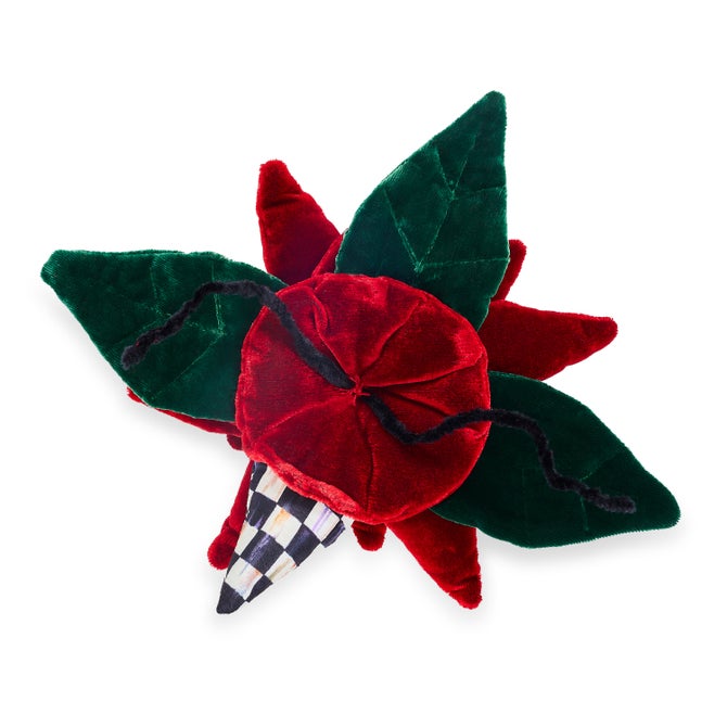 Red Velvet Small Poinsettia