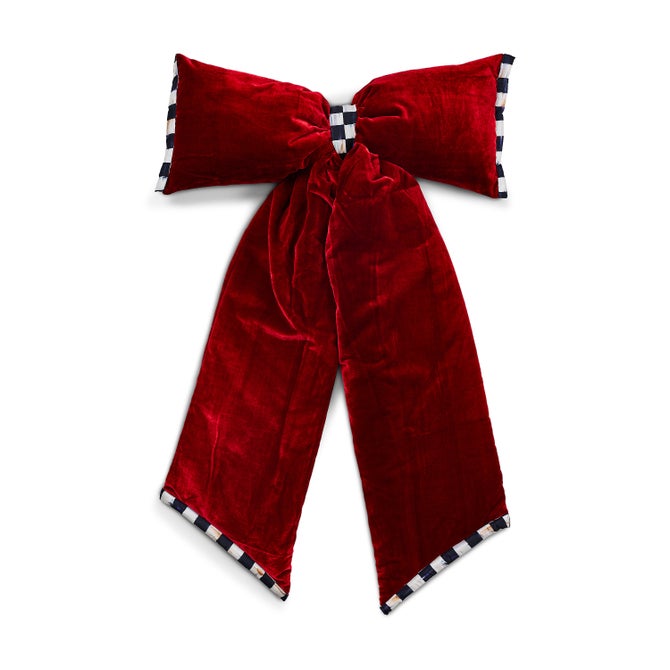 Red Velvet Jumbo Bow