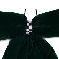 Green Velvet Jumbo Bow