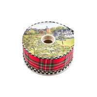 Courtly Tartan 2.5" Ribbon