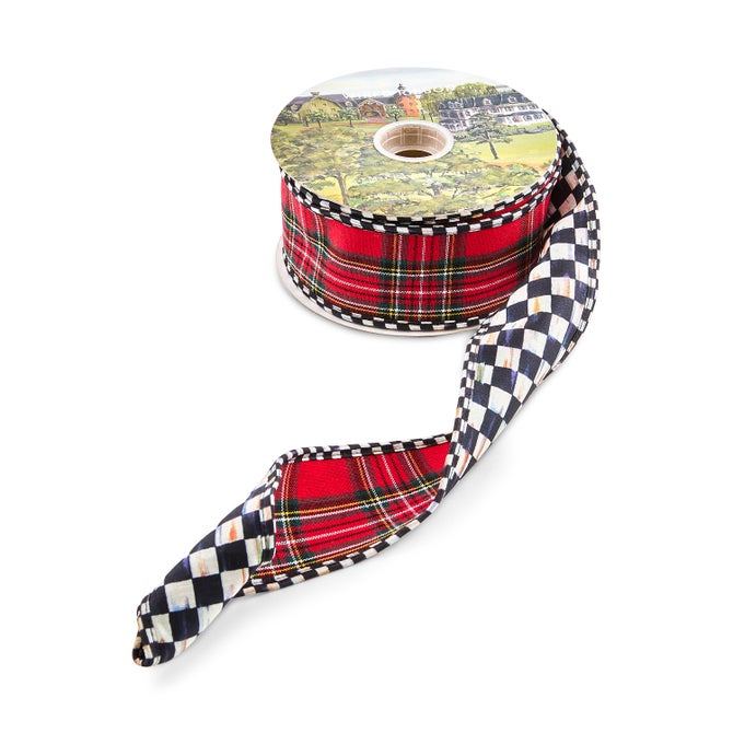 Courtly Tartan 2.5" Ribbon