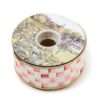 Rosy Check 2" Ribbon