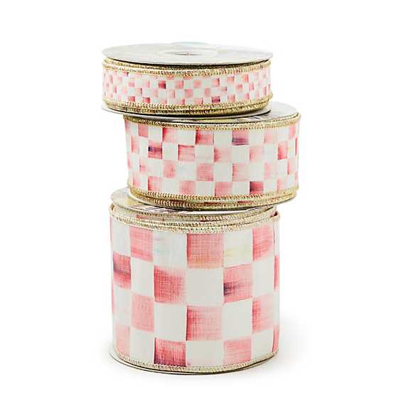 Rosy Check 4" Ribbon