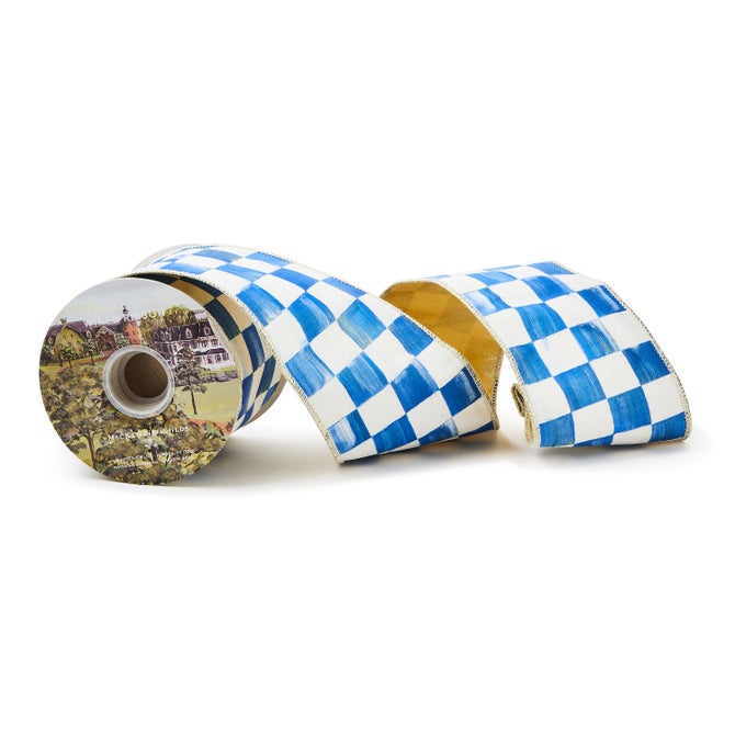 Royal Check 4" Ribbon