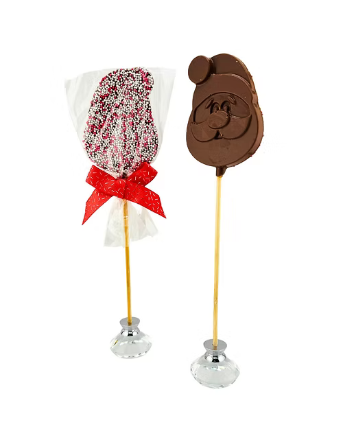 Christmas Chocolate Lollies