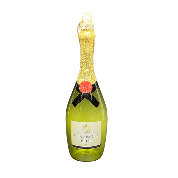 Champagne Bottle Ornament