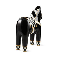 Courtly Large Dala Horse Figurine