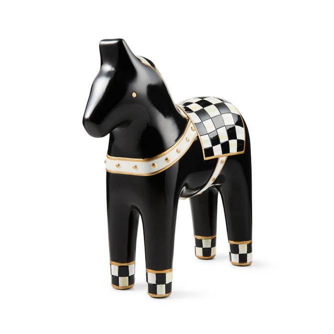 Courtly Large Dala Horse Figurine