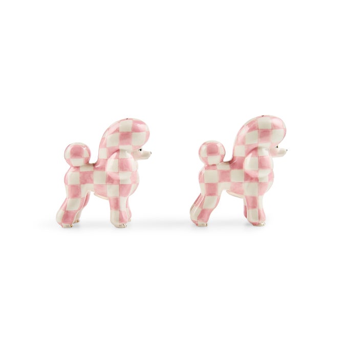 Rosy Poodle Salt & Pepper Set