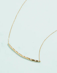 Arc Necklace Crystal 17"