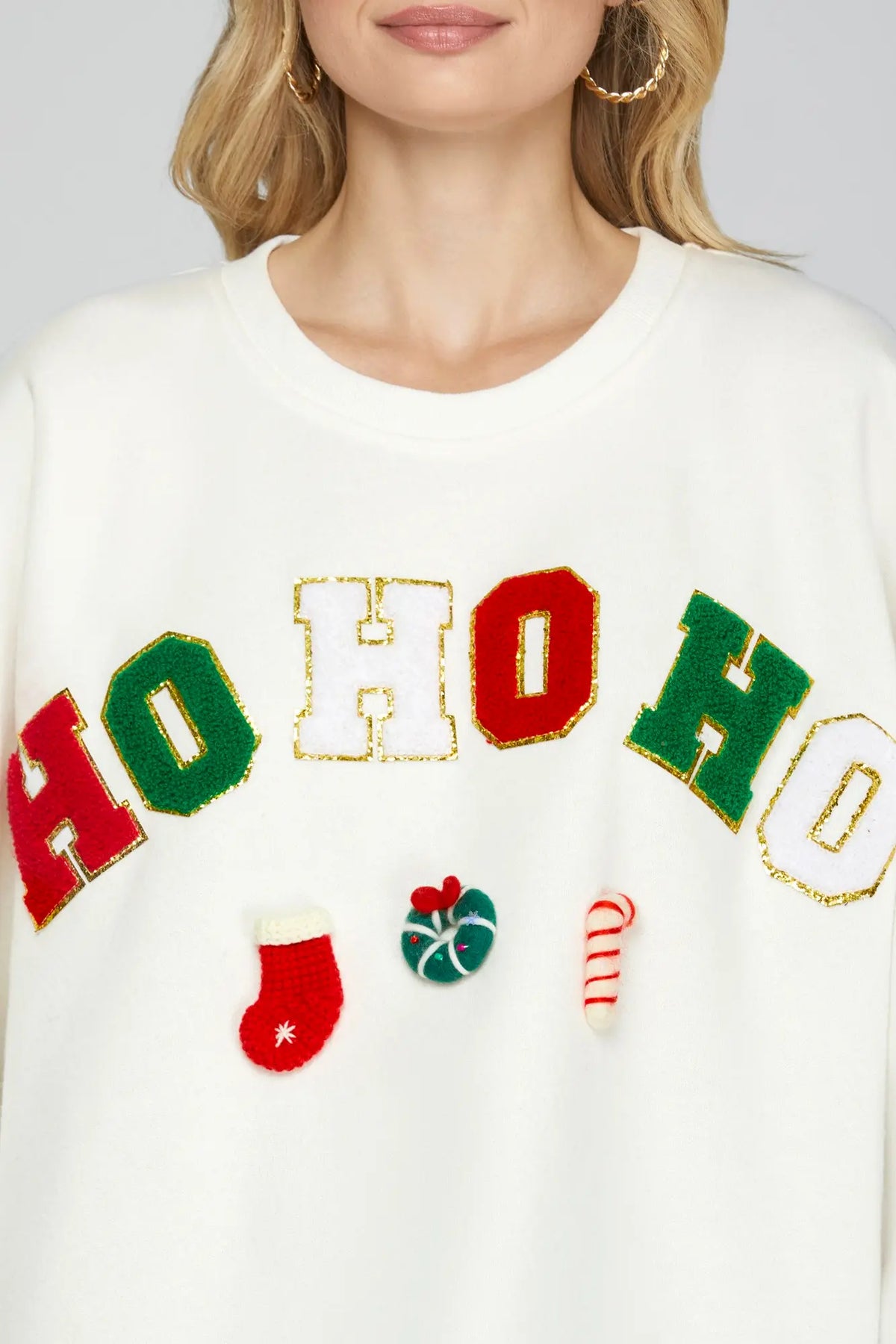 LONG SLEEVE HOLIDAY SWEAT SHIRT