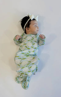 Knotted Gown-0-3 Mos.