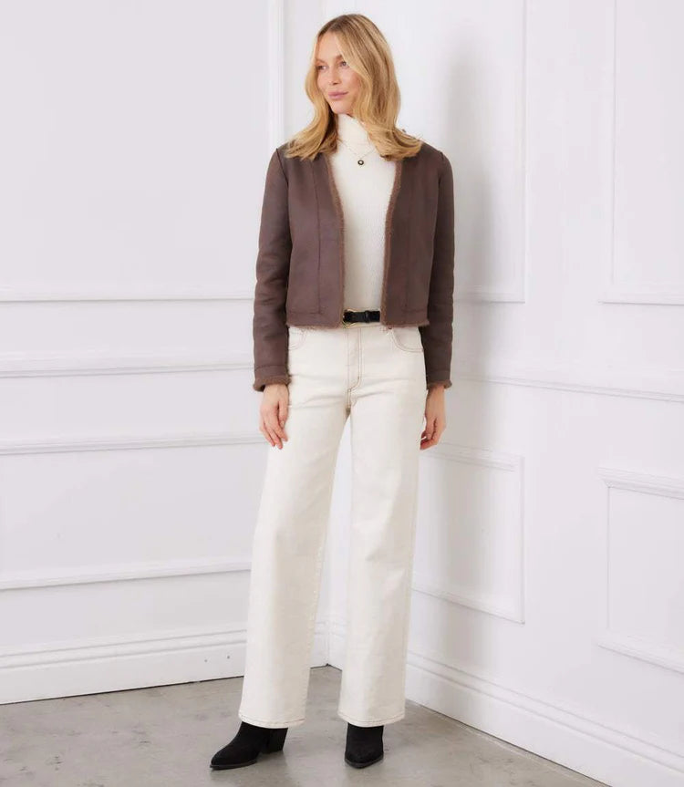 Reversible Faux Fur Jacket