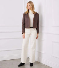 Reversible Faux Fur Jacket