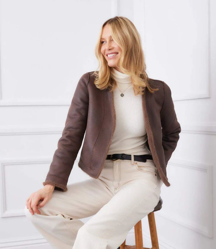Reversible Faux Fur Jacket