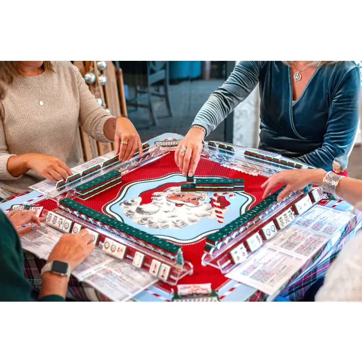 Santa's Mahjong Mail Mahjong Mat
