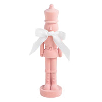 Flocked Nutcracker Sitter